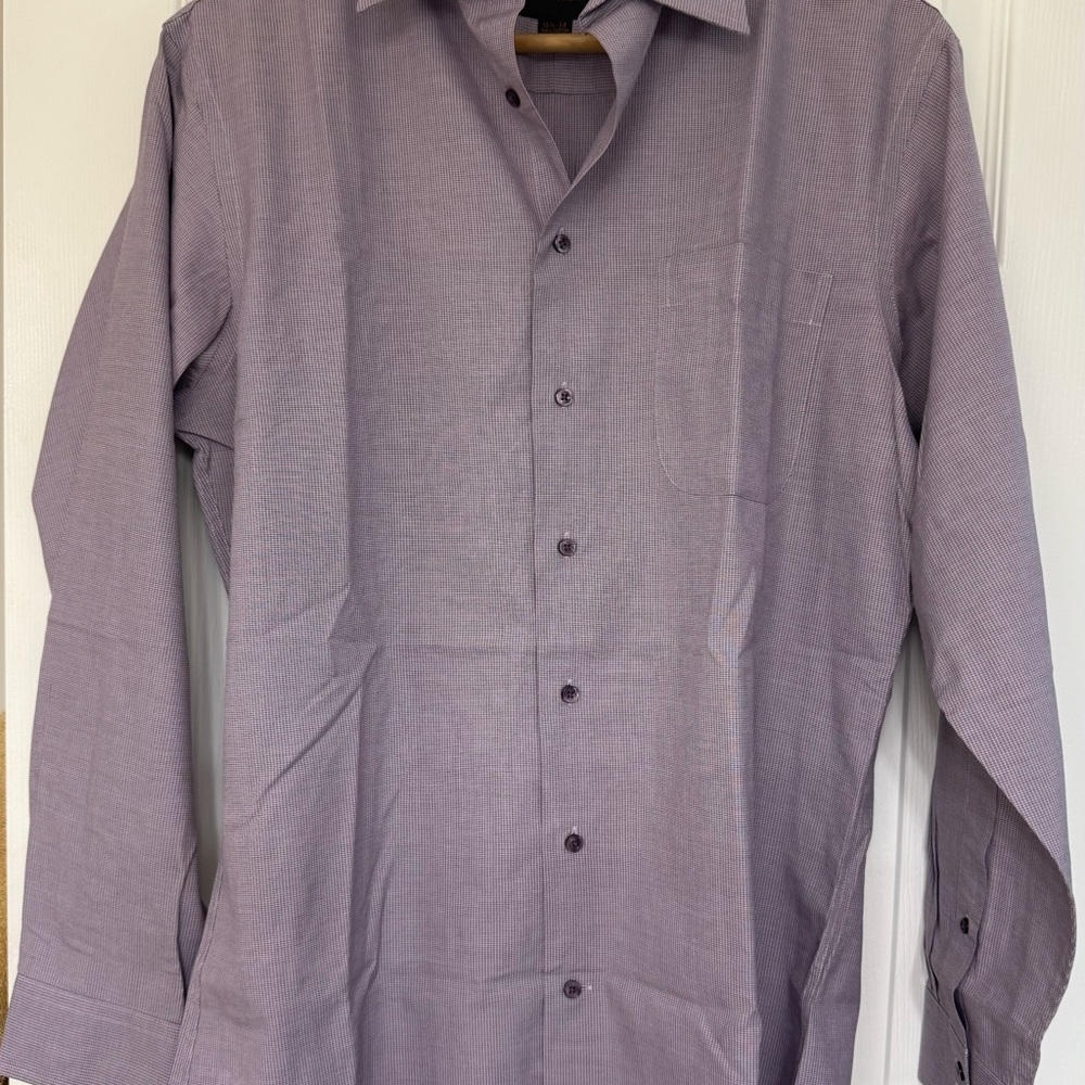 Jos. A. Bank Men's Purple Dress Shirt